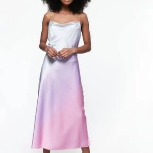 CAMI NYC Shallon Stretch Silk Slip Dress - Size L